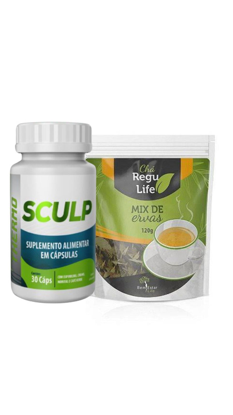 Sculp Thermo e Regu Life pacote Bem Estar Life