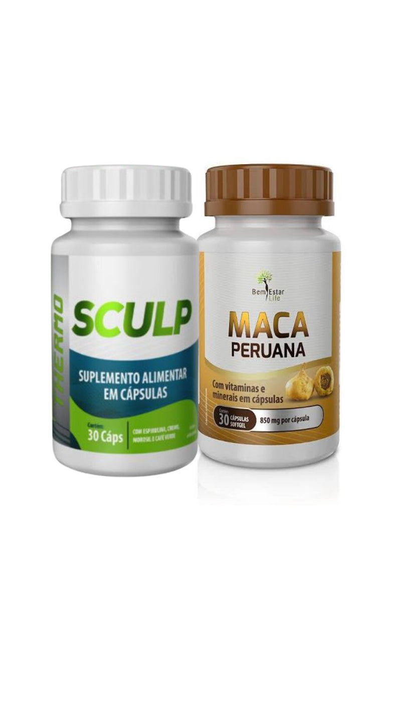 Sculp Thermo e Maca Peruana Bem Estar Life