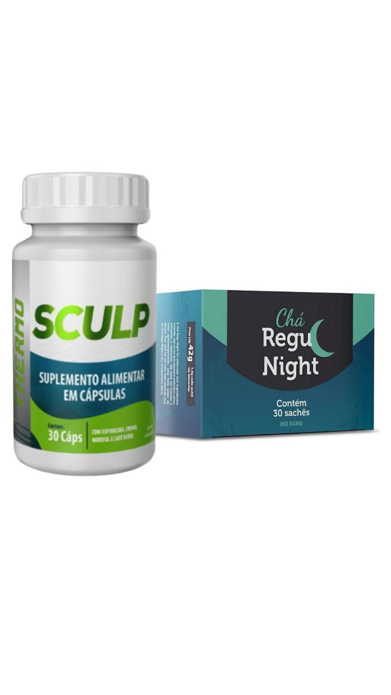 Sculp Thermo e Chá Regu night  Bem Estar Life