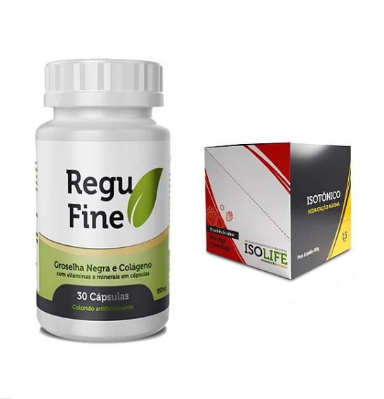 Regu Fine e Isolife morango com maracujá Bem Estar Life