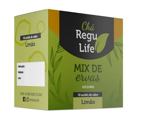 Regu Life limão 10 sachês Bem Estar Life